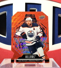 Leon Draisaitl 2022-23 - Allure Orange Slice Die-Cut #81 Upper Deck